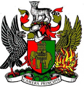 Official Coat of Arms of Coventry, West Midlands, United Kingdom