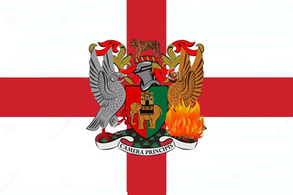 Official Flag of Coventry, West Midlands, United Kingdom