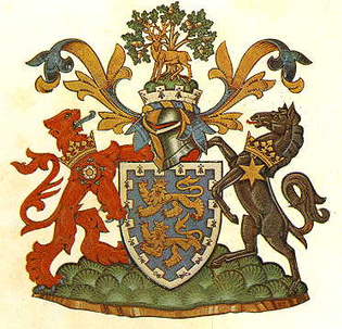 Coat of Arms of Berkshire County, United Kingdom