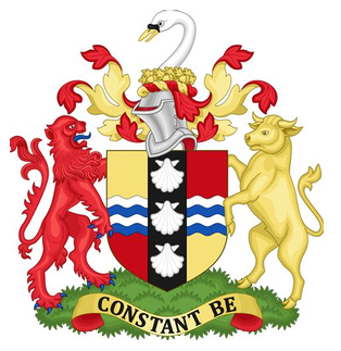 Coat of Arms of Bedfordshire County, United Kingdom