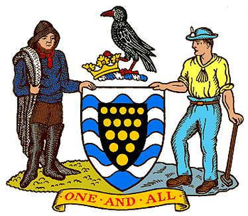 Coat of Arms of Cornwall County, United Kingdom