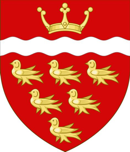 Coat of Arms of East Sussex County, United Kingdom