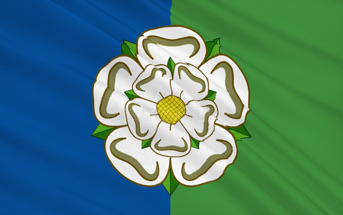 Flag of The East Riding of Yorkshire County, United Kingdom