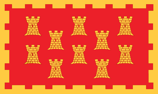Flag of Greater Manchester County, United Kingdom