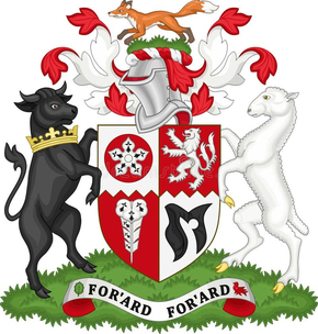 Coat of Arms of Leicestershire County, United Kingdom