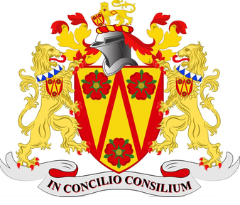 Coat of Arms of Lancashire County, United Kingdom