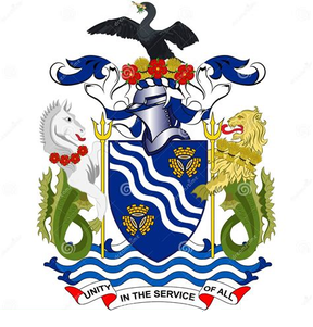 Coat of Arms of Merseyside County, United Kingdom