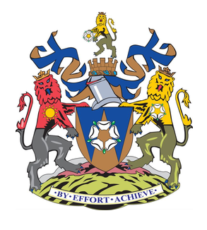 Coat of Arms of The West Riding of Yorkshire County, United Kingdom
