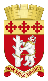 Coat of Arms of Warwickshire County, United Kingdom
