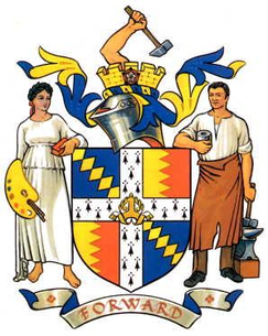 Coat of Arms of Birmingham City, United Kingdom