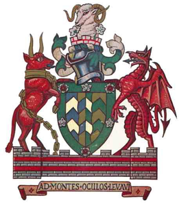Coat of Arms of Cumbria County, United Kingdom