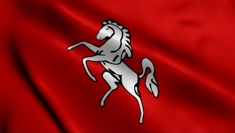 Flag of Kent County, United Kingdom