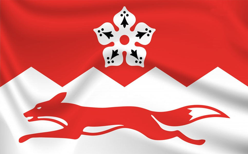 Flag of Leicestershire County, United Kingdom
