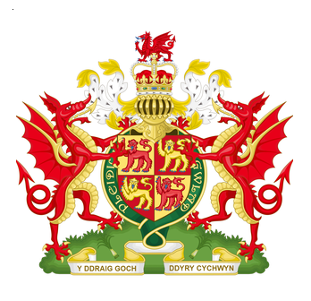 Coat of Arms of Wales, United Kingdom